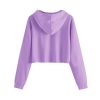 Long Sleeve Crop Top - Image 2