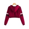 Long Sleeve Crop Top - Image 2
