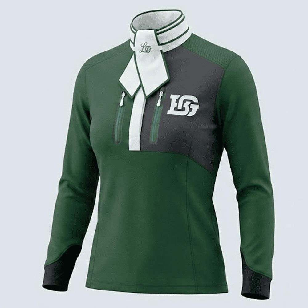 Custom High-Performance Equestrian Competition Show Shirt