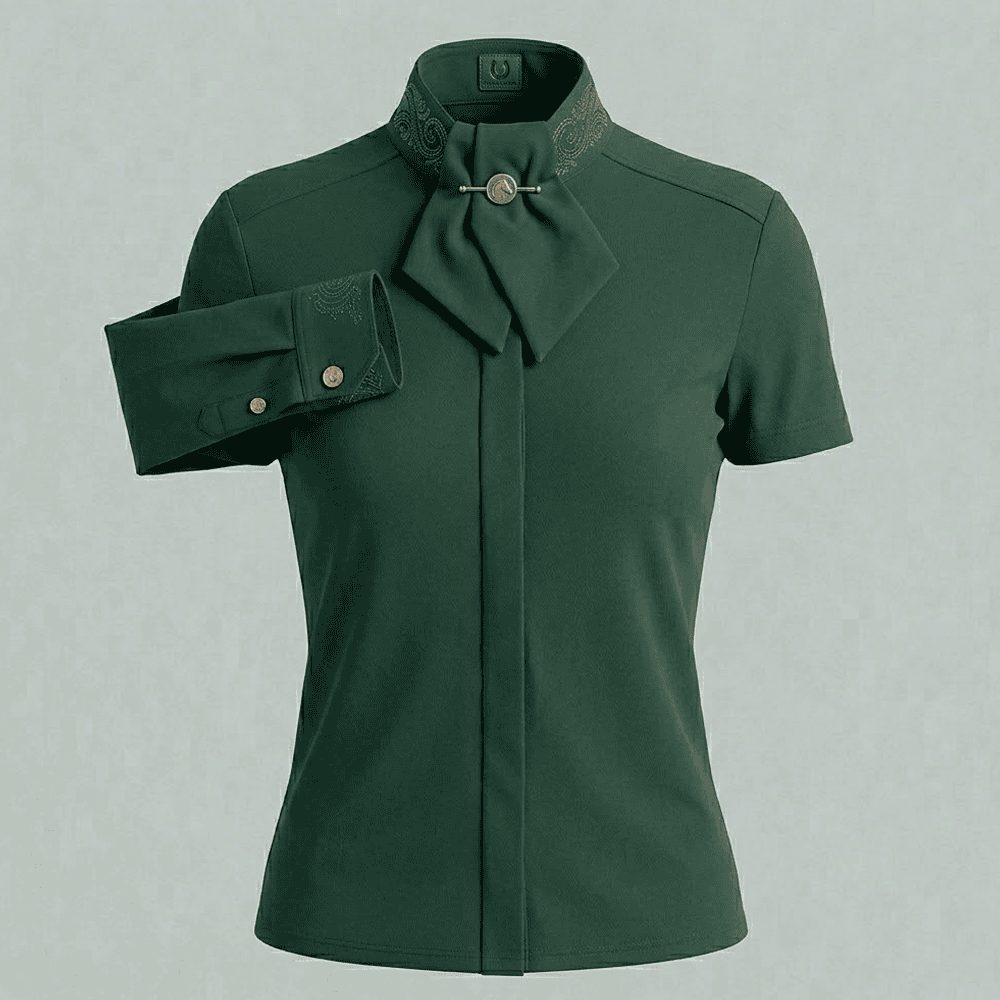 Custom High-Performance Equestrian Competition Stock Shirt
