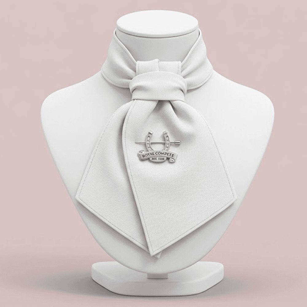 Custom High-Performance Equestrian Competition Tie