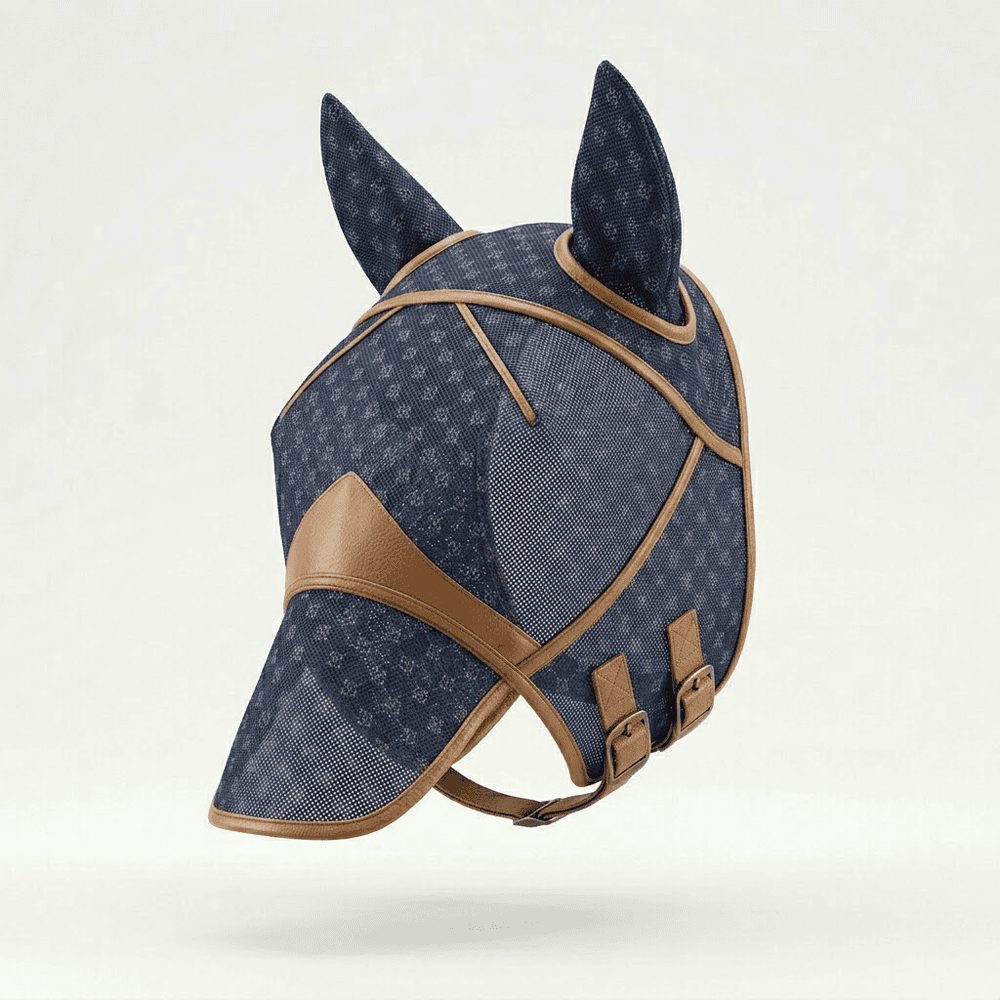 High-Visibility Custom Fly Mask