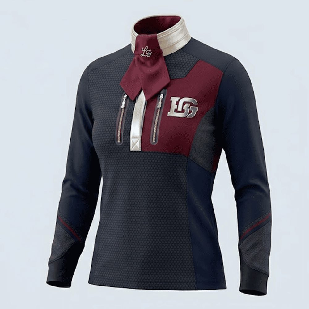 Custom High-Performance Equestrian Competition Show Shirt