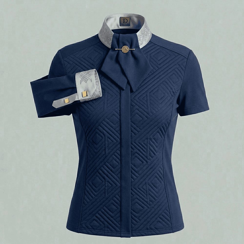 Custom High-Performance Equestrian Competition Stock Shirt