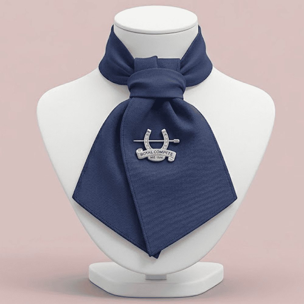 Custom High-Performance Equestrian Competition Tie