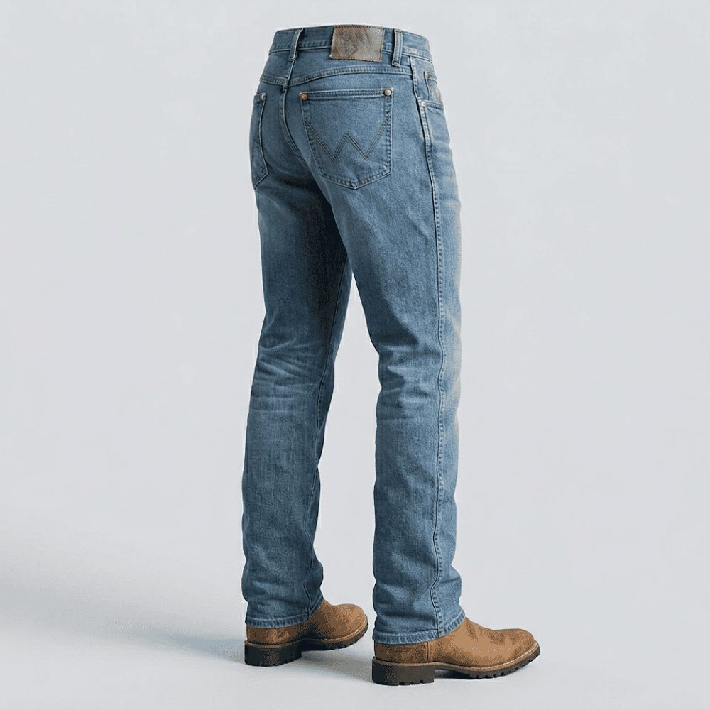 Custom Premium Western-Style Riding Jeans