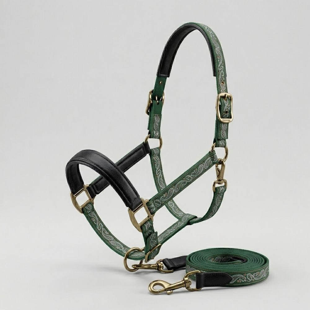 Custom  Nylon Horse Halter